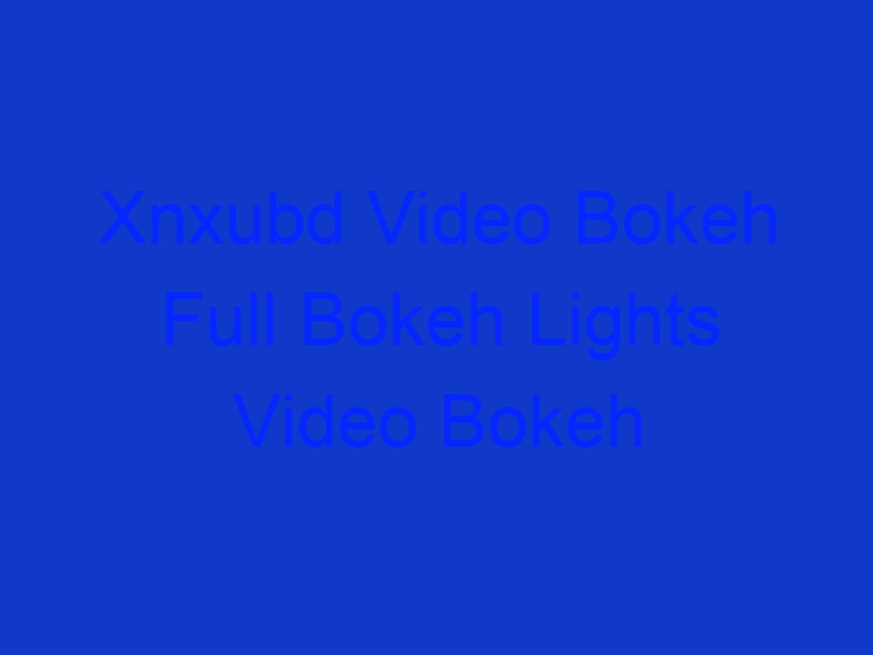 Fenomena "Video Bokeh Bokeh Full 2021": Antara Estetika Fotografi dan Kontroversi Dunia Digital